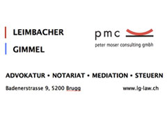 Advokator, Botariat, Mediation, Steuern: Leimbacher, Gimmel, Brugg